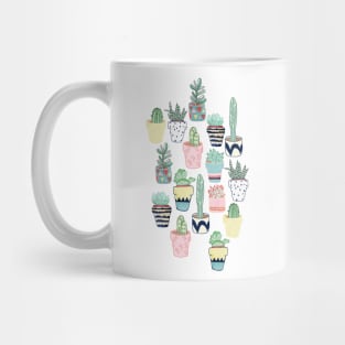 Cute Cacti in Pots Mug